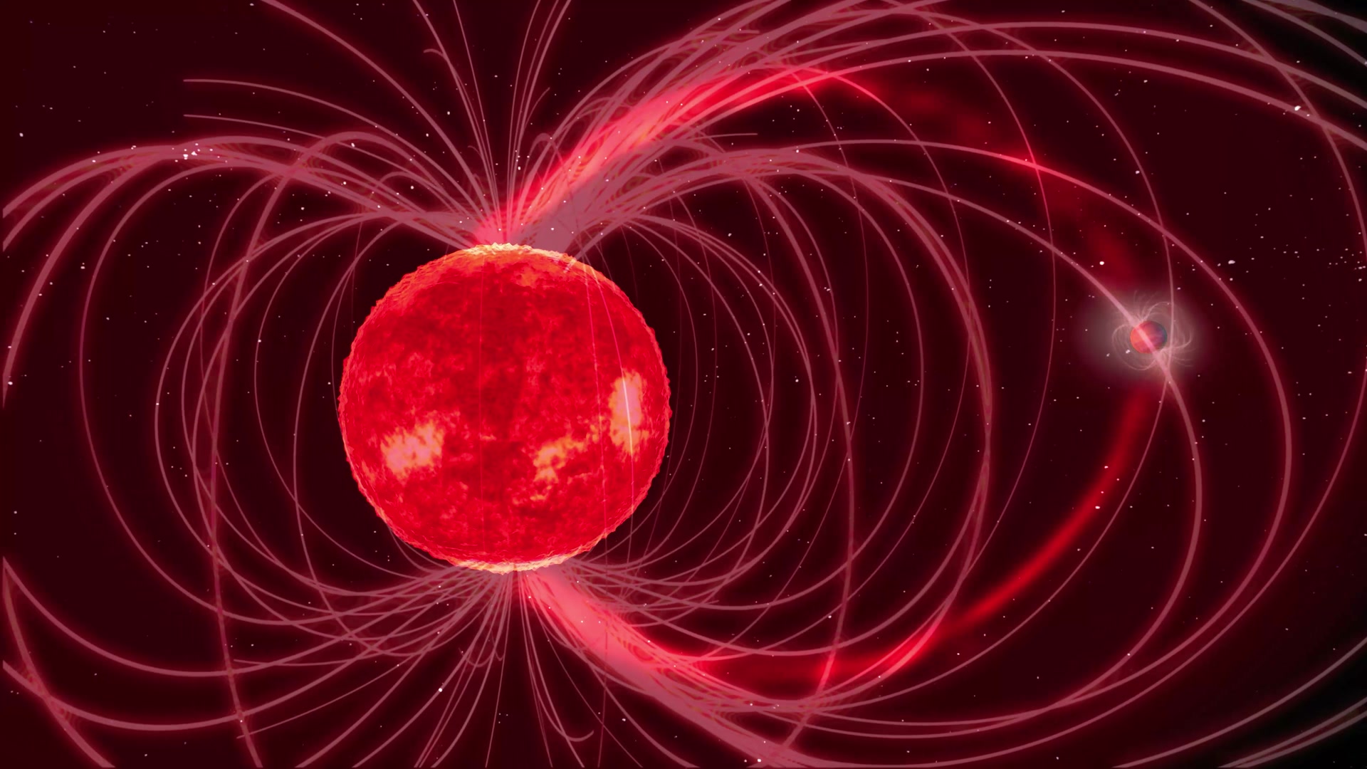Visualising the First Magnetic Field Detected on an Exoplanet